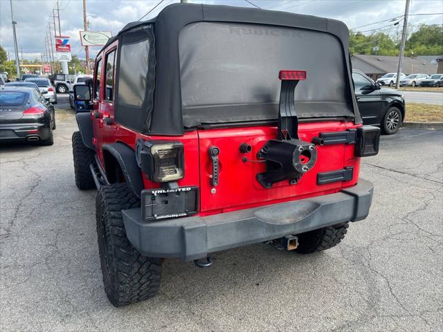 used 2014 Jeep Wrangler Unlimited car, priced at $20,995