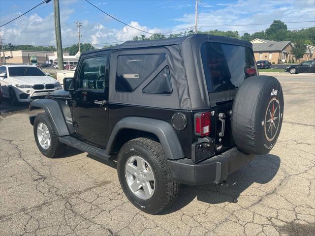 used 2017 Jeep Wrangler car, priced at $17,495