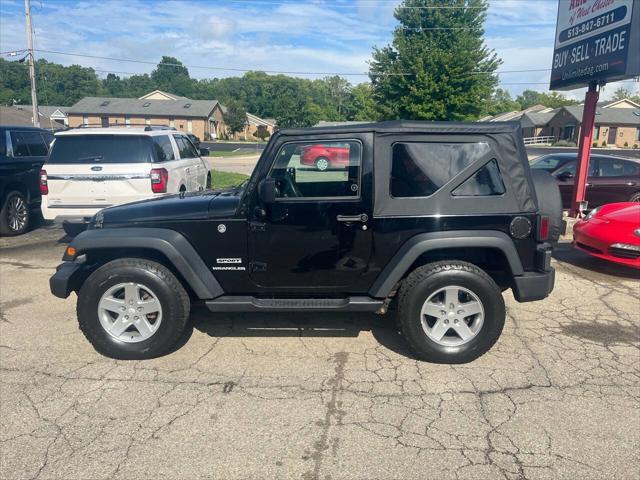 used 2017 Jeep Wrangler car, priced at $17,495