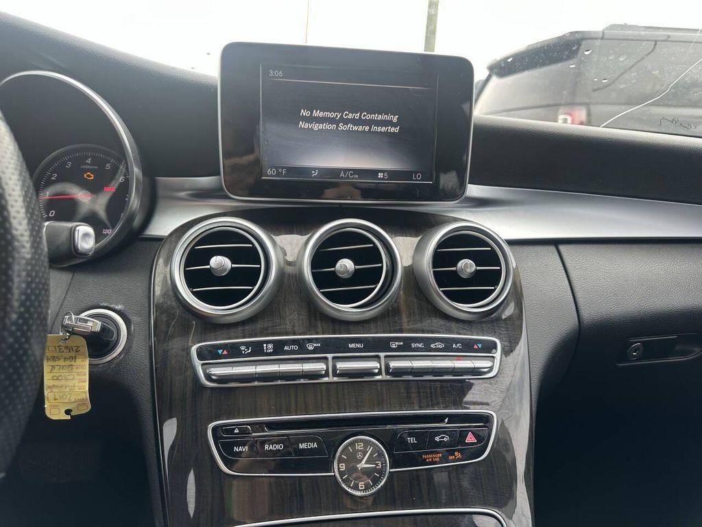 used 2017 Mercedes-Benz C-Class car, priced at $13,995