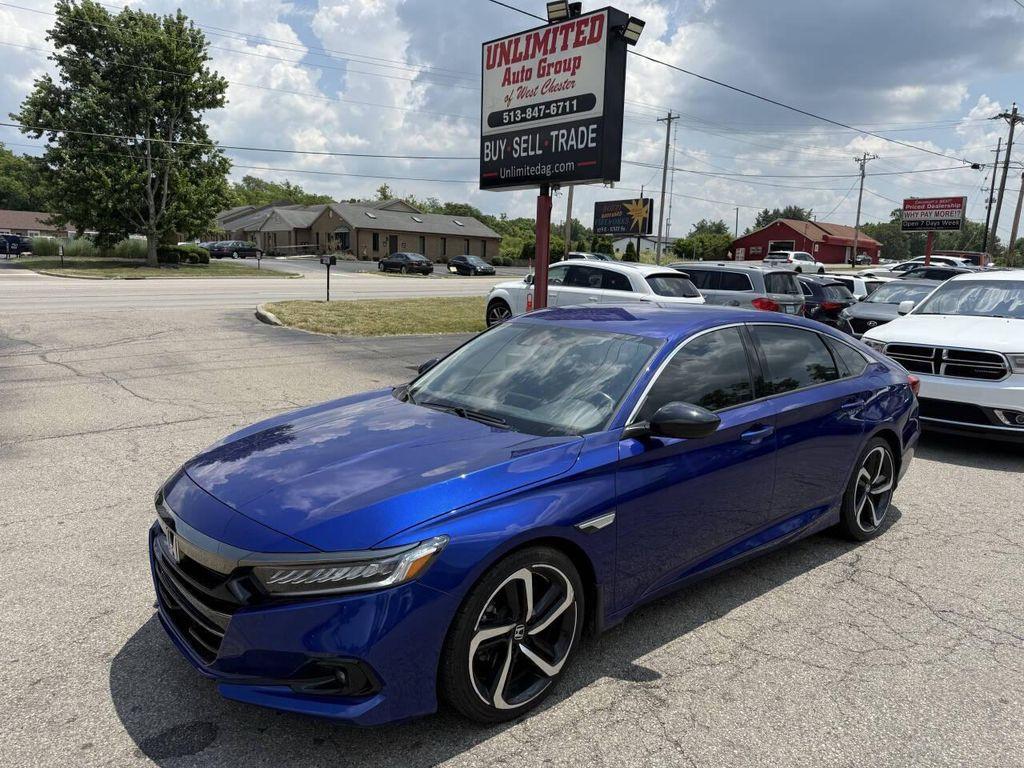 used 2021 Honda Accord car, priced at $23,495