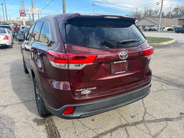 used 2018 Toyota Highlander car, priced at $15,995