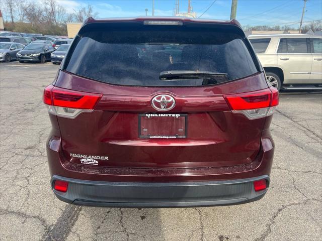 used 2018 Toyota Highlander car, priced at $15,995