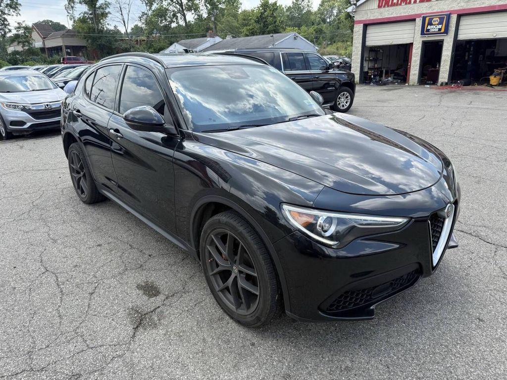 used 2018 Alfa Romeo Stelvio car, priced at $12,495