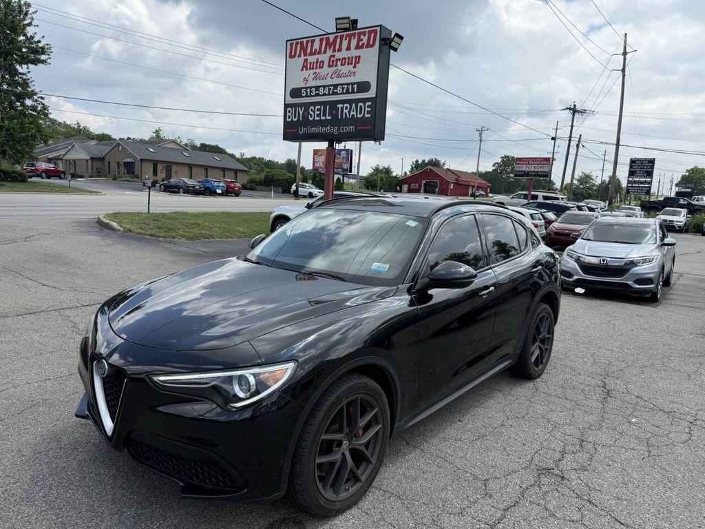 used 2018 Alfa Romeo Stelvio car, priced at $12,495