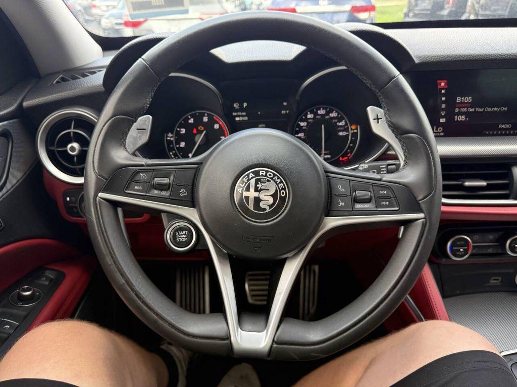 used 2018 Alfa Romeo Stelvio car, priced at $12,495