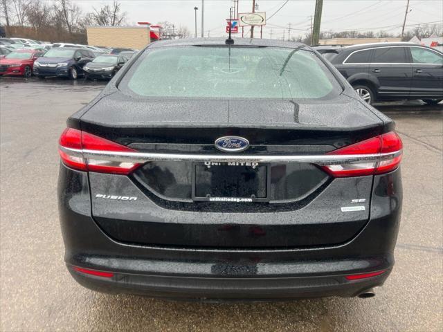 used 2018 Ford Fusion car, priced at $9,995