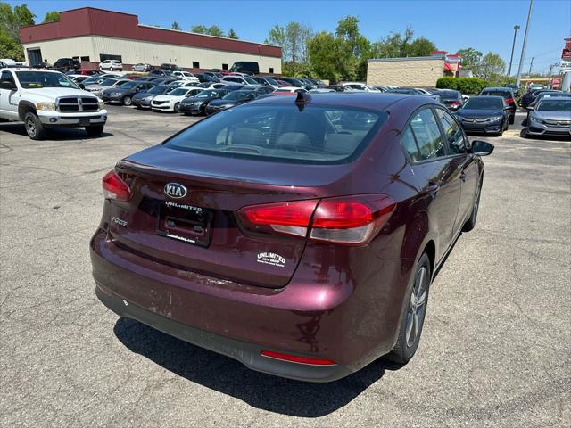 used 2018 Kia Forte car, priced at $9,495