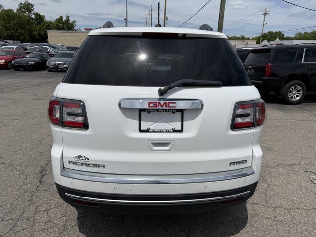 used 2016 GMC Acadia car, priced at $10,995
