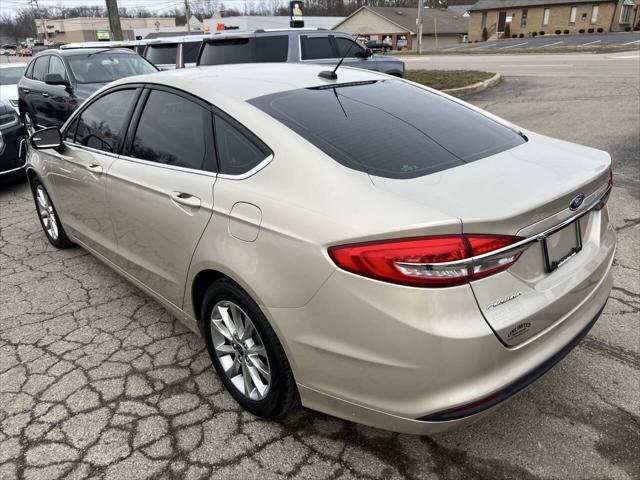 used 2017 Ford Fusion car, priced at $6,495