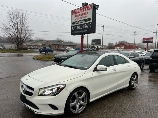 used 2018 Mercedes-Benz CLA 250 car, priced at $14,495