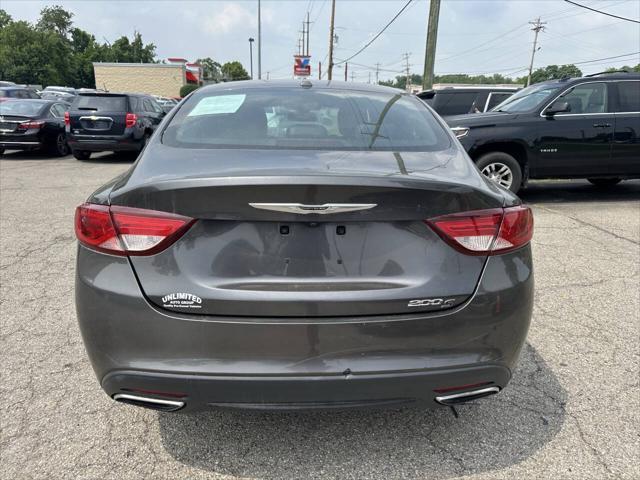used 2016 Chrysler 200 car, priced at $10,995