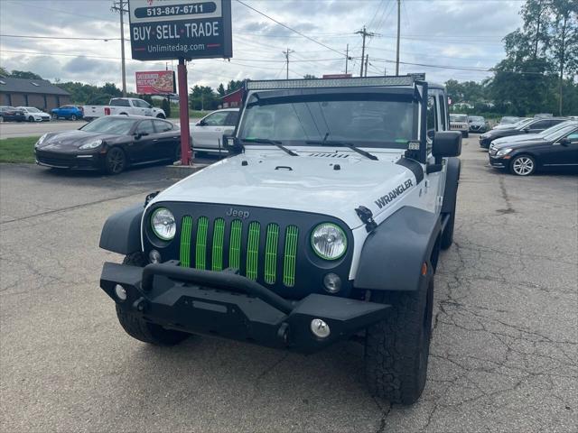 used 2016 Jeep Wrangler Unlimited car, priced at $15,995