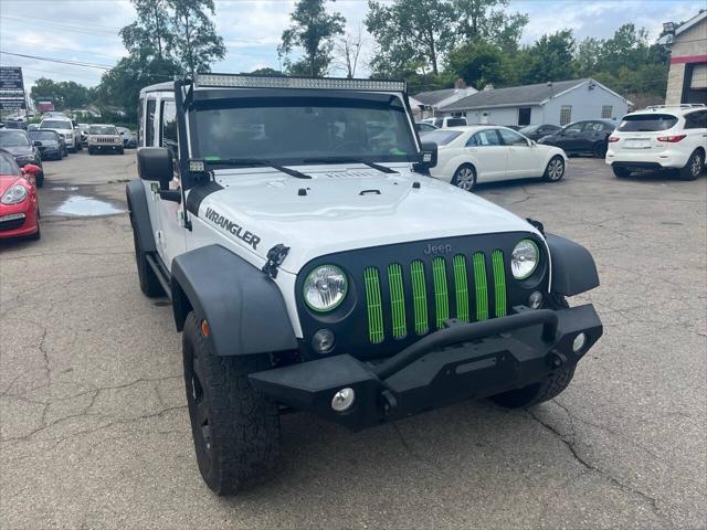 used 2016 Jeep Wrangler Unlimited car, priced at $15,995