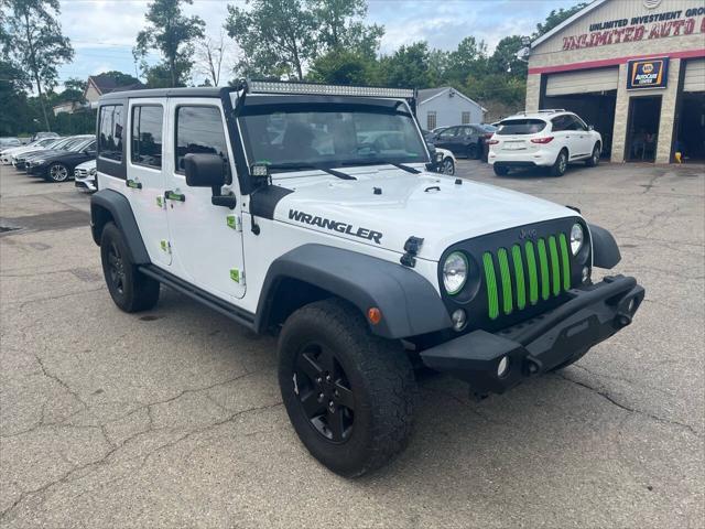 used 2016 Jeep Wrangler Unlimited car, priced at $15,995