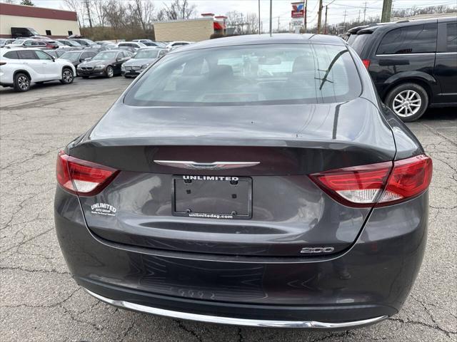 used 2015 Chrysler 200 car, priced at $8,995