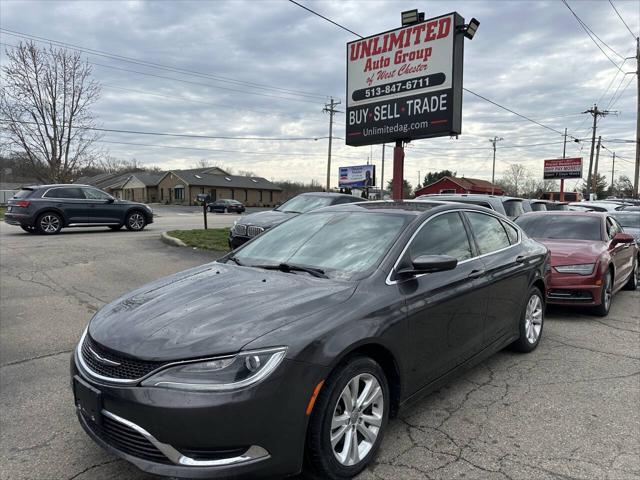 used 2015 Chrysler 200 car, priced at $8,995