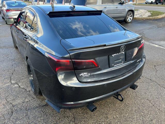 used 2015 Acura TLX car, priced at $9,995