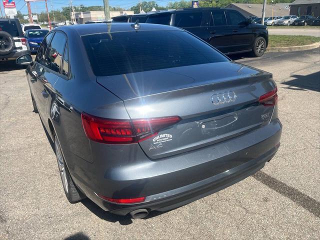 used 2017 Audi A4 car, priced at $9,995