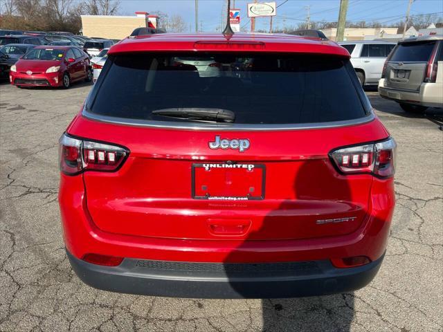 used 2021 Jeep Compass car, priced at $16,995