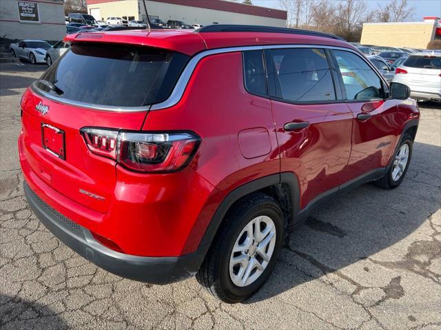 used 2021 Jeep Compass car, priced at $16,995