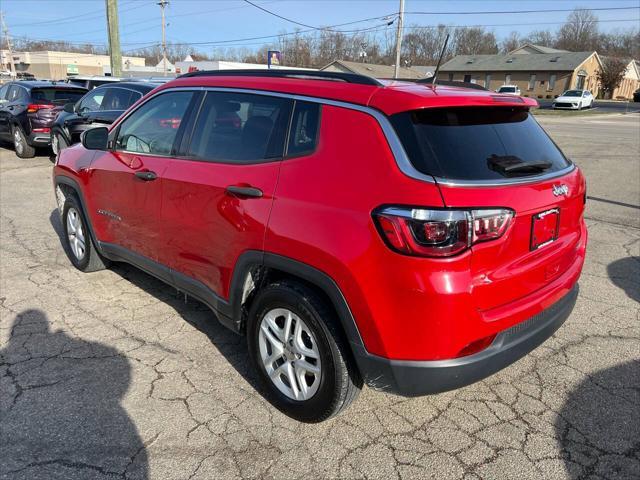 used 2021 Jeep Compass car, priced at $16,995