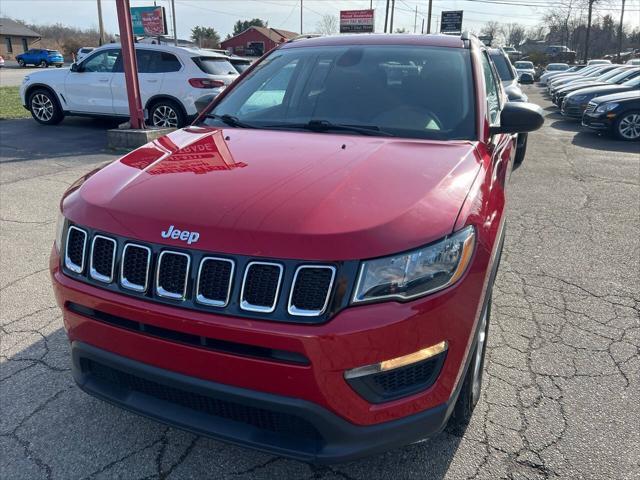 used 2021 Jeep Compass car, priced at $16,995