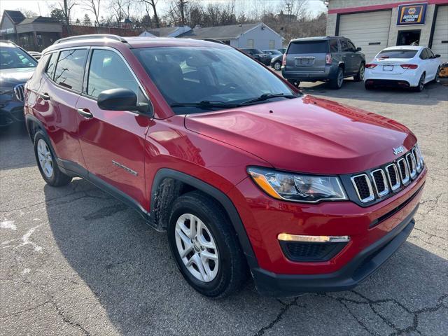 used 2021 Jeep Compass car, priced at $16,995