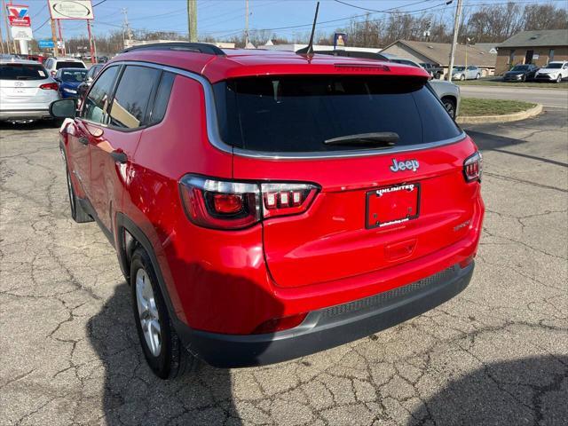 used 2021 Jeep Compass car, priced at $16,995