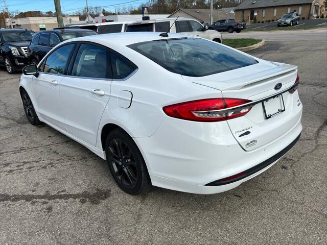 used 2018 Ford Fusion car, priced at $8,995