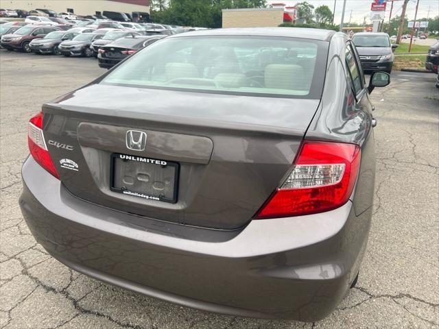 used 2012 Honda Civic car, priced at $5,995