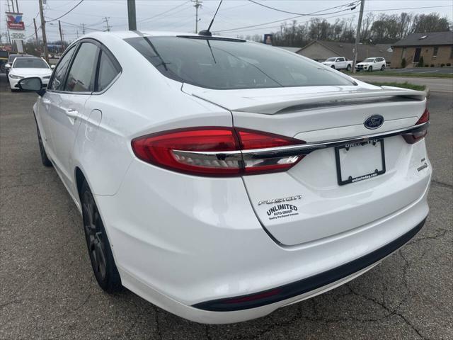 used 2018 Ford Fusion Hybrid car, priced at $8,995