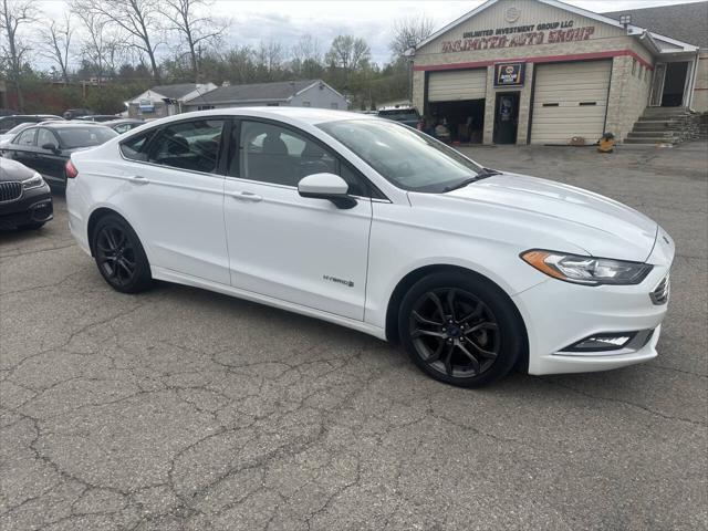 used 2018 Ford Fusion Hybrid car, priced at $8,995