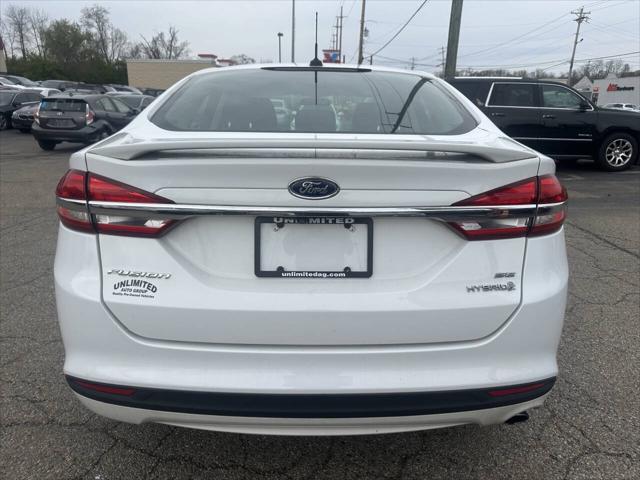 used 2018 Ford Fusion Hybrid car, priced at $8,995