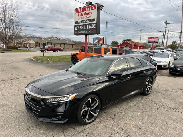 used 2021 Honda Accord car, priced at $12,495