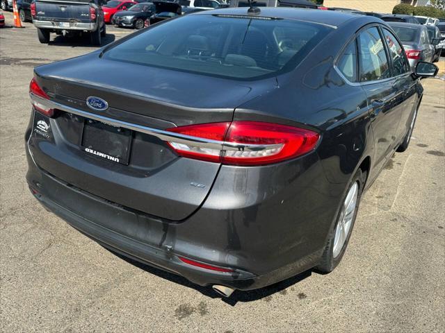 used 2018 Ford Fusion car, priced at $8,495