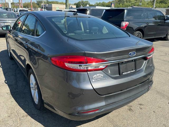 used 2018 Ford Fusion car, priced at $8,495