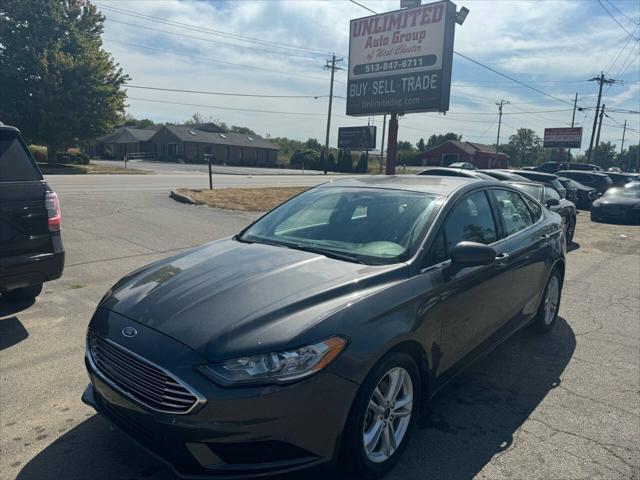 used 2018 Ford Fusion car, priced at $8,495