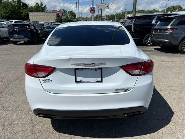 used 2016 Chrysler 200 car, priced at $6,495