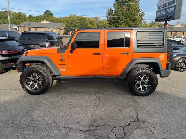 used 2013 Jeep Wrangler Unlimited car, priced at $15,995