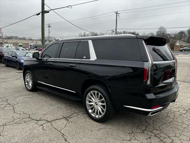 used 2021 Cadillac Escalade ESV car, priced at $52,495