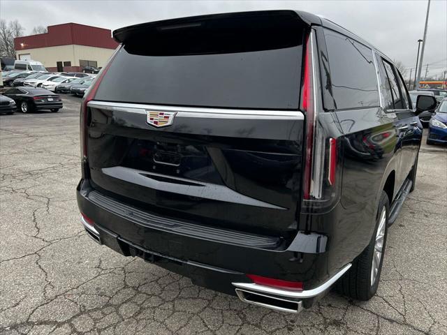 used 2021 Cadillac Escalade ESV car, priced at $52,495