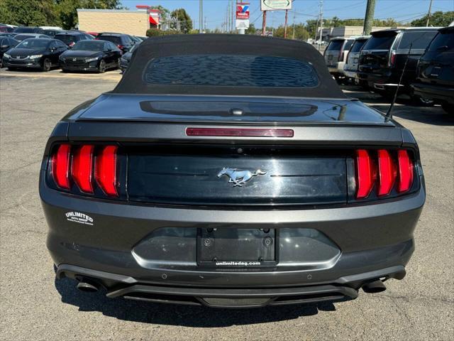 used 2018 Ford Mustang car, priced at $15,995