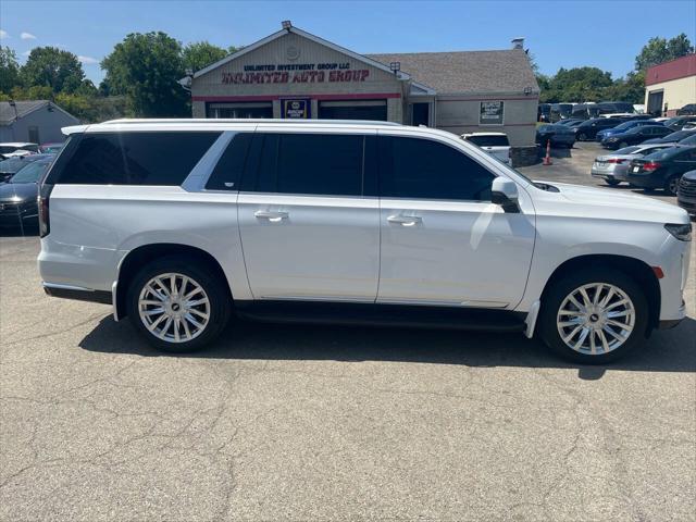 used 2021 Cadillac Escalade ESV car, priced at $57,995