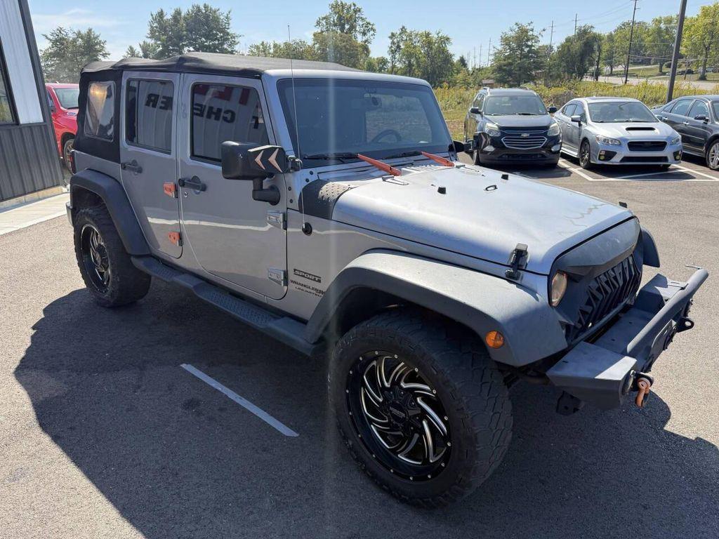 used 2018 Jeep Wrangler JK Unlimited car, priced at $12,995