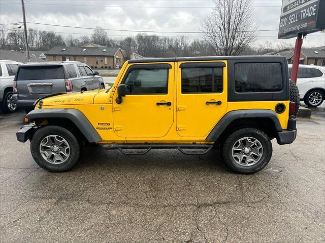 used 2015 Jeep Wrangler Unlimited car, priced at $14,995