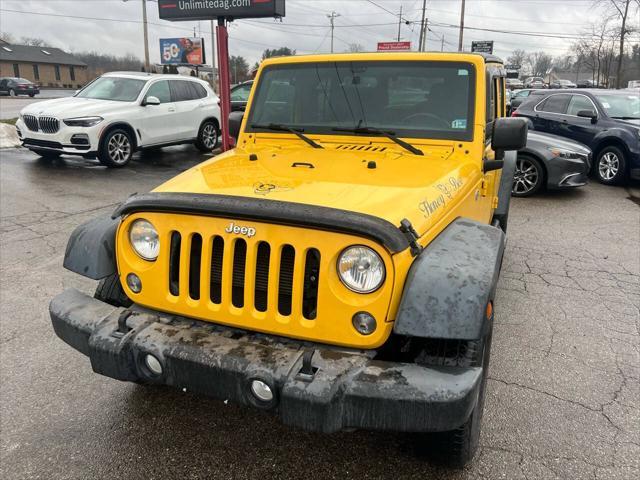 used 2015 Jeep Wrangler Unlimited car, priced at $14,995