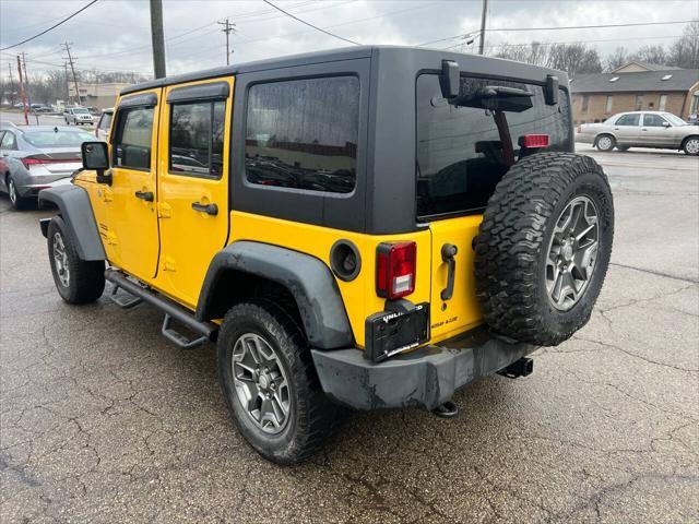 used 2015 Jeep Wrangler Unlimited car, priced at $14,995