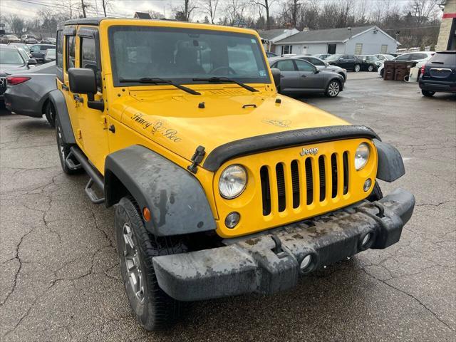 used 2015 Jeep Wrangler Unlimited car, priced at $14,995