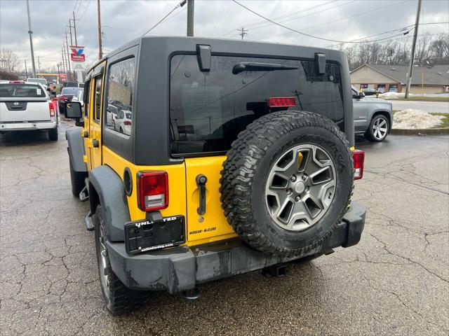 used 2015 Jeep Wrangler Unlimited car, priced at $14,995